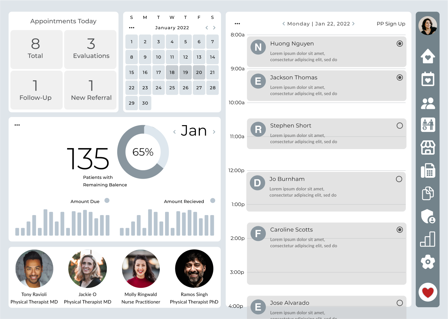 Health Smart Dashboard
