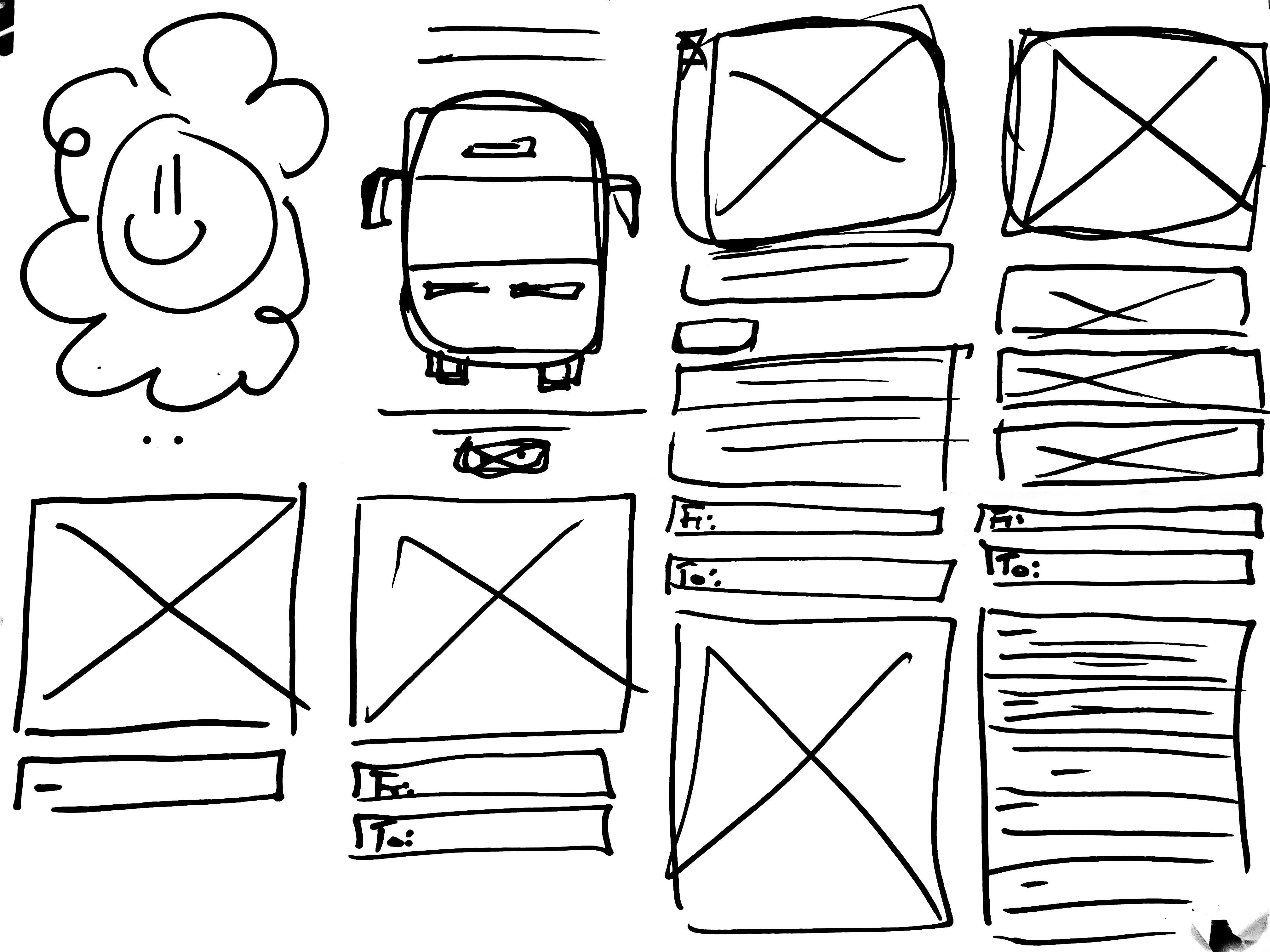 CatBus Mobile App Sketch